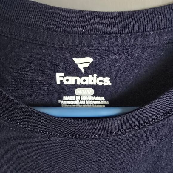 Cleveland Guardians MLB Men’s Size Medium Navy Blue T-Shirt Fanatics- NWT - Picture 3 of 3